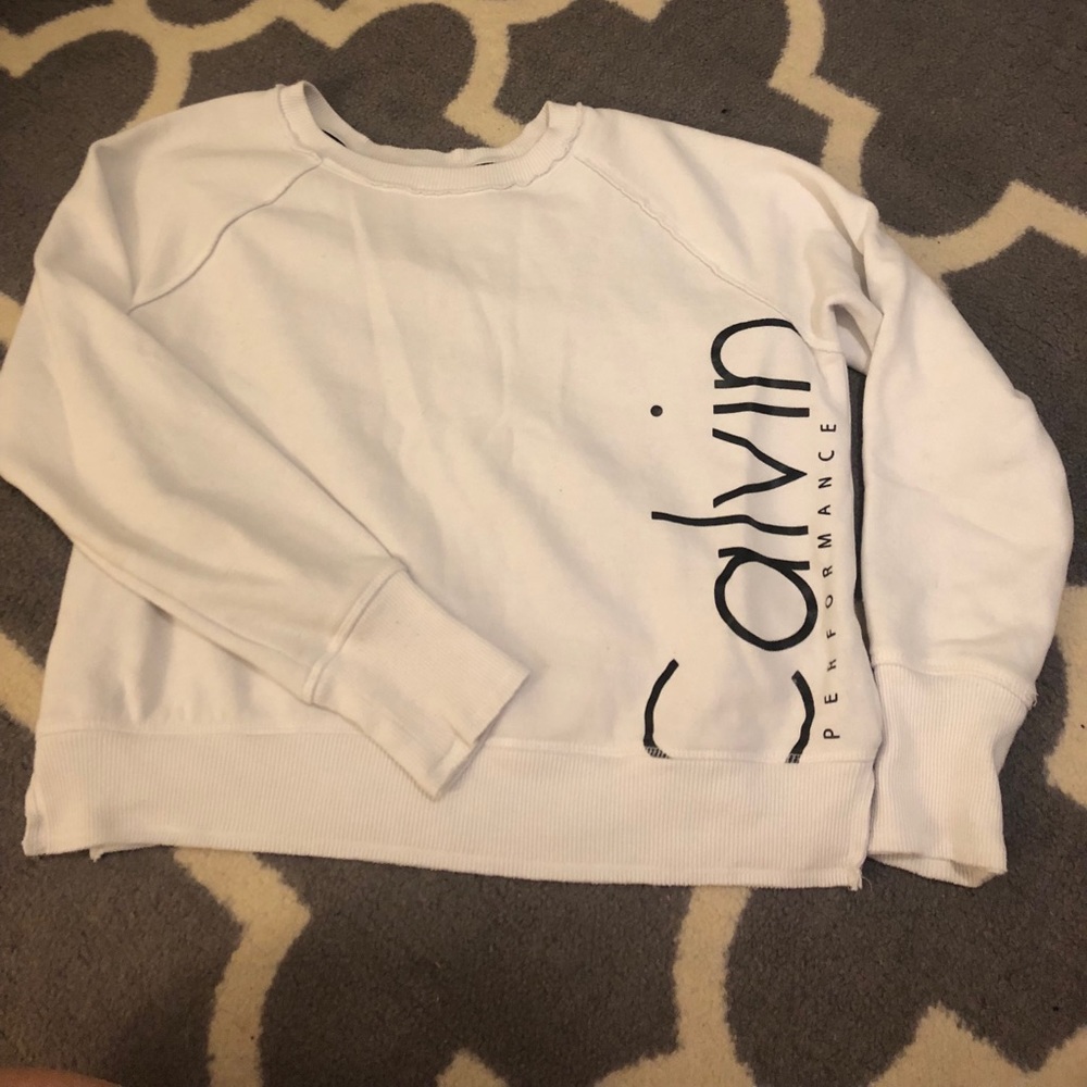 Calvin Klein Cropped Crewneck
